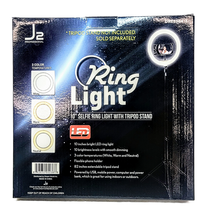 J2 PROFESSIONAL 10" Ring Light