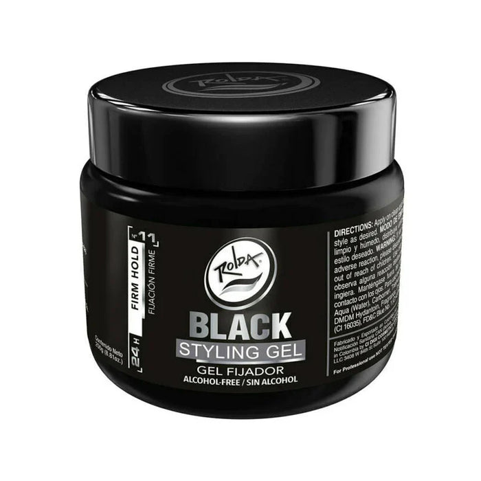 ROLDA Black Styling Gel (Firm Hold)